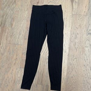 Lululemon Athletica Black Patterned Leggings